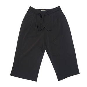 ASOS Black Wide Leg Capri Pants Women's Size 12